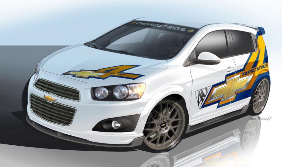  Chevrolet Sonic Super 4 Concept 2011 года  (фото 4 из 9)